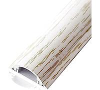 Cable Trunking Self-Adhesive Cord Cover Half Round Electrical Cable Management for Desk Home Office Workshop Warehouse