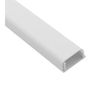 Cable Trunking Self Adhesive, Cover Square PVC Paintable for Floor Wall Management Multicolor 59x20mm