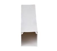 Cable Trunking Self Adhesive, Self-Adhesive Duct Multiple Sizes White Pack Of 2 X 1m(25 * 25mm)
