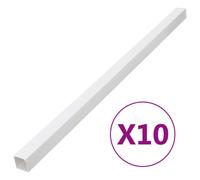 Cable Trunking Wire Cover Cable Management Wire Hider Cable Cover PVC vidaXL