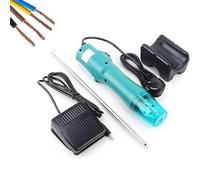 Cable Twisting Machine, Automatic Electric Wire Twister with Foot Switch, Maximum Wire Diameter 8mm, Adjustable Speed, Forward and Reverse Rotation for Electronic Wires