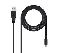 CABLE USB 2.0, TIPO A/M-MICRO USB B/M, 1