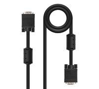 CABLE VGA FERRIT HDB15/M-HDB15/M 1.8MTS NANOC