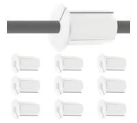 Cable Wall Grommet - 10pcs Wire Routing Accessories, cable management kit, network feed through, organizer | silicone construction provides neat secure routing for home office electronic wirin