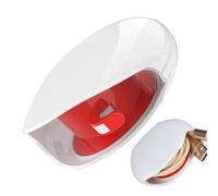 Cable Winder - Automatic Cable Tidy Reel | Retractable Cord Organizer Reel | Phone Cord Holder Retractable Cable Reel | Small Winder Case for USB Cable, Headset Cord, Wire Charger Cable, white