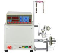 Cable Winding Machine, Automatic CNC Wire Coil Winder with Foot Pedal, 6000RPM, 0-999 Winding Groups for 0.03-1.2MM Cable Coils