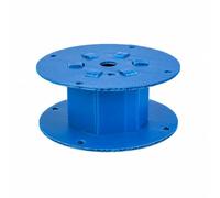 Cable Winding Reel Wire Spool Cord Organizer Line Dispenser Drum Featuring Ribbed Edge and Molded Tabs Polypropylene Construction Water Resistant for Suitable for Job Sites garages Maintenance