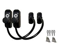 Cable Window Restrictor Child Safety Lock Window Security Restrictors Wire Door Restrictor Ventilation Window Lock for Window,Casement,Fridge