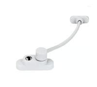 Cable Window Restrictors Lockable Child Safety Window Cable for uPVC Aluminium Timber Frames Secure Fixings Included (White)