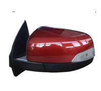 Cable Wing Door Mirror For For Everest 2015-2022 Car Outside Rearview Mirror Assembly With Turn Signal Fold Lens Adjustment Heating(12pin red left)