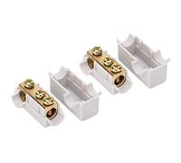 Cable Wire Electrical Joiner, T-Type Cable Terminals Box Splitter 1000V 80A 16kW Stable Inline Junction Connector Box for Ceiling Light Wiring, Switch Wiring, Electric Meter Wiring