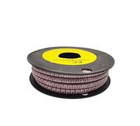 Cable Wire Marker 250/500/1000Pcs 0 to 9 Number 2.5mm2 Cable Wire Marker Spiral Wrapping Colored 18AWG-12 AWG EC-1(Color 7,EC-1)
