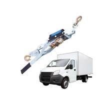 Cable Wrench Puller - Manual Ratchet Tightener with Double Hook, Heavy-Duty Towing, Pulling Winch for Crimping, Garden Bailing, Installation, Framing, Deck, Railing, Projects