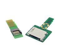 cablecc 1Set SD TF Card Socket Female to Micro-SD TF Male Memory Card Kit Extension Adapter Testing Tools Extender