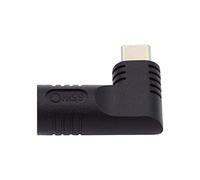 cablecc 2.5 x 0.7mm DC Input Female to Type C USB-C Power Plug Angled 90 Degree Adapter for Laptop Phones