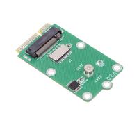 cablecc 2 in 1 M.2 NVME SSD/Micro SD TF Card to Mini PCI-E Motherboard SSD Expansion Card Adapter(mSATA Interface Not Supported)