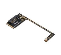 cablecc 22x30mm M-Key NVME to Angled 22x80mm Extension SSD Upgrade Adapter Compatible with MSI CLAW8 AI+ CLAW7 Gaming