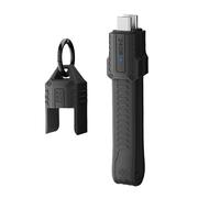 Cablecc - 240W 80Gbps Slim Flat FPC Cable, USB 5.0, 16K@30Hz, 8K@60Hz, 5K, with Chain Strap, Black, Compatible with USB 4.0, Thunderbolt 3/4/5