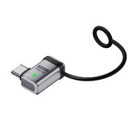 cablecc 240W USB5.0 80Gbps Left Right Angled Extension Adapter with Lanyard Keychain 16K 8K 5K Compatible with USB4.0 Thunderbolt3/4/5