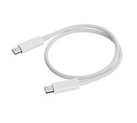 cablecc 2m Thunderbolt Port to Thunderbolt Male to Male 4K Video 20Gbps Data Cable for Mac 2013 2014 2015 (Not Support Mini-DP)