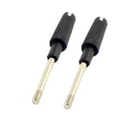 cablecc 30pcs Thumb Screws #4-40 UNC 47mm Length Stainless Steel Overmold for Computer Cable