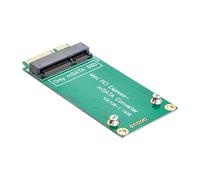 Cablecc 3x5cm mSATA to 3x7cm Mini PCI-e SATA SSD Adapter for ASUS Eee PC 1000 S101 900 901 900A T91