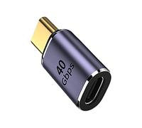 cablecc 40Gbps Male to Female USB 4 Type C 100W Video Adapter for Laptop Phone
