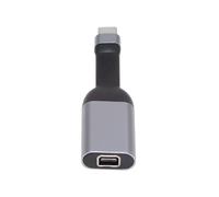 cablecc 4K 60Hz USB-C Source to Mini DP Sink HDTV Adapter, Ultra Thin Flat Cable 1080p for Laptop, Tablet, Phone