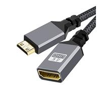 cablecc 4K Type-C Mini HDMI 1.4 Male to HDMI Female Extension Cable for DV MP4 Camera DC Laptop