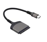 cablecc 5Gbps USB-C Type-C to SATA 22 Pin Adapter Cable for 2.5" Hard Disk Driver SSD Laptop