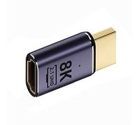 cablecc Gold HDMI Male to HDMI 2.1 Female UHD Extension Converter Adapter Support 8K 60hz HDTV