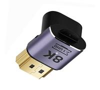 cablecc HDMI Male to HDMI 2.1 Female Up Angled Vertical 90 Degree UHD Extension Adapter Support 8K 60hz HDTV