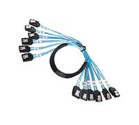 Cablecc Internal 6 SATA 7pin to 6 SATA 7pin Target SSD Hard Disk 6Gbps Data Server Raid Cable