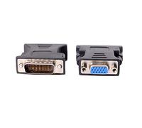 Cablecc LFH DMS-59pin Male to 15Pin VGA RGB Female Extension Adapter for PC Graphics Card