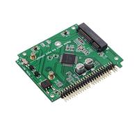 Cablecc Low Profile Half-Heigh mSATA SSD to 2.5 inch IDE 44pin Hard Disk Case Enclosure for Notebook Laptop