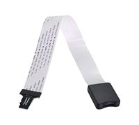 cablecc Micro-SD TF Memory Card Kit Male to TF Female Extension Soft Flat FPC Cable Extender 25cm