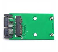 cablecc Mini PCI-E mSATA SSD to 1.8 Micro SATA 7+9 16pin Adapter Add on Cards PCBA for SSD Hard Disk