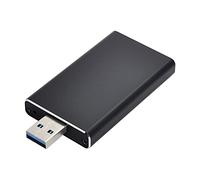 Cablecc Mini PCI-E mSATA to USB 3.0 External SSD PCBA Converter Adapter Card with Enclosure