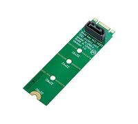 Cablecc Motherboard NGFF B/M Key M.2 to Vertical SATA 7 Pin Hard Drive SSD PCBA Extension Adapter