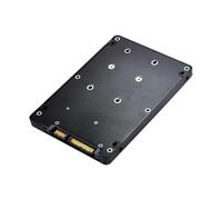 Cablecc mSATA SSD Mini PCI-E to 2.5" SATA 22P(15+7) Hard Disk Enclosure Case Converter Adapter for MSATA SSD