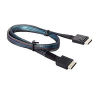 Cablecc OCuLink PCIe PCI-Express SFF-8611 4i to OCuLink SFF-8611 SSD Data Active Cable 50cm