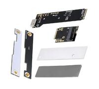 cablecc Oculink SFF-8612 SFF-8611 to PCI-E5.0 4.0 M.2 M-Key NVME & 2280 SSD Host Adapter with Heatsink for NUC15 Pro Mini PC Computer Tall Type NUC15CRH