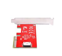 Cablecc PCI-E 3.0 Express 4.0 x4 to Oculink Internal SFF-8612 SFF-8611 Host Adapter for PCIe SSD with Bracket