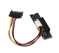 cablecc PCI-E 4.0 NVMe M-Key M.2 NGFF Extender to PCI-E X1 X4 X8 X16 Graphics Card Riser Adapter PCI-Express for M2 2260 2280