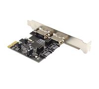 cablecc PCI-E to 4 Ports SATA 3.0 ESATA PCIE SATA3 6Gbps Expansion Card PCI-E Adapter