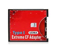 Cablecc SD SDHC SDXC to High-Speed Extreme Compact Flash Support CF Type I Adapter for 16/32/64/128 GB