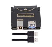 cablecc SFF-8482 SAS 29Pin to 5Gbps USB 3.0 Hard Drive RAID Adapter with Chipset and Power Connector (Requires 12V/3A Power Supply)