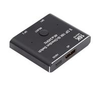 cablecc Two Modes Bi-Direction 2x1 Switch Splitter Selector Hub DP DisplayPort 2.0 Support HDCP SST Extended 16K@60hz 4K@240hz Convertor