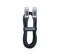 Cablecc Type-C USB-C Male to Male USB 2.0 Version Data Cable Support E-Marker 100W for Laptop & Phone 200CM