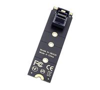 cablecc U.2 Kit SFF-8639 NVME PCIe4.0 SSD Adapter 22x80mm for SSD Motherboard 750 p3600 p3700 M.2 SFF-8643 Mini SAS HD